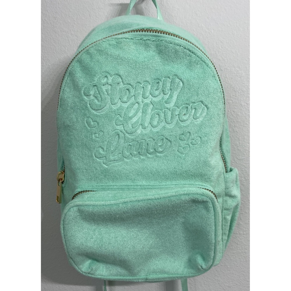 Stoney Clover Lane Candy Taffy Green Logo Backpack New Teen/Adult
